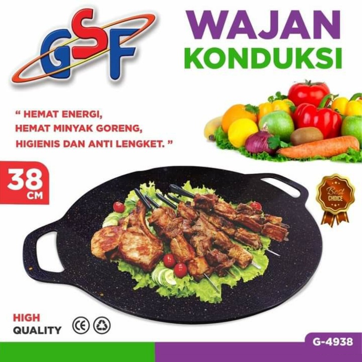 WAJAN KONDUKSI GSF / WAJAN KONDUKSI SERBAGUNA / WAJAN KONDUKSI ANTI LENGKET / GSF G-4934 / GSF G-4936 / GSF G-4938 / WAJAN KONDUKSI GSF 36CM G4936