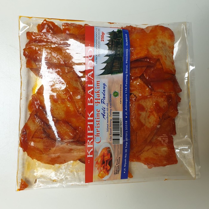 

KERIPIK- KERIPIK SINGKONG BALADO PANJANG CHRISTINE HAKIM 250GR - KRIPIK SANJAY -KERIPIK