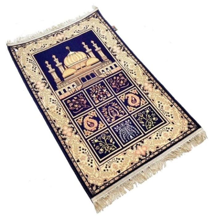 Sajadah Sajadah turki tebal mewah premium murah hantaran lebaran 2 - Dengan box(C9I1) Sajadah Tebal 