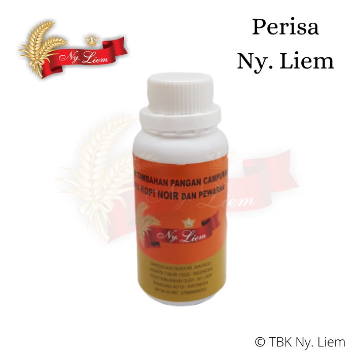 NY. LIEM Perisa / Essence Makanan Coffee Noir / Kopi Hitam 100 g