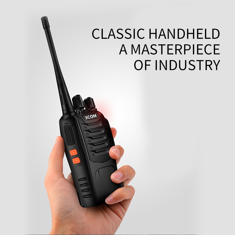 3COM BF-888S HT UHF Garansi BF888S BF888 BF 888 888S Walkie Talkie ORI