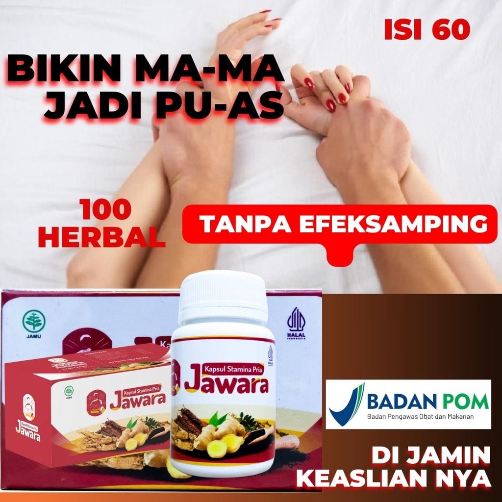 JAWARA KAPSUL STAMINA UNTUK PRIA KUAT