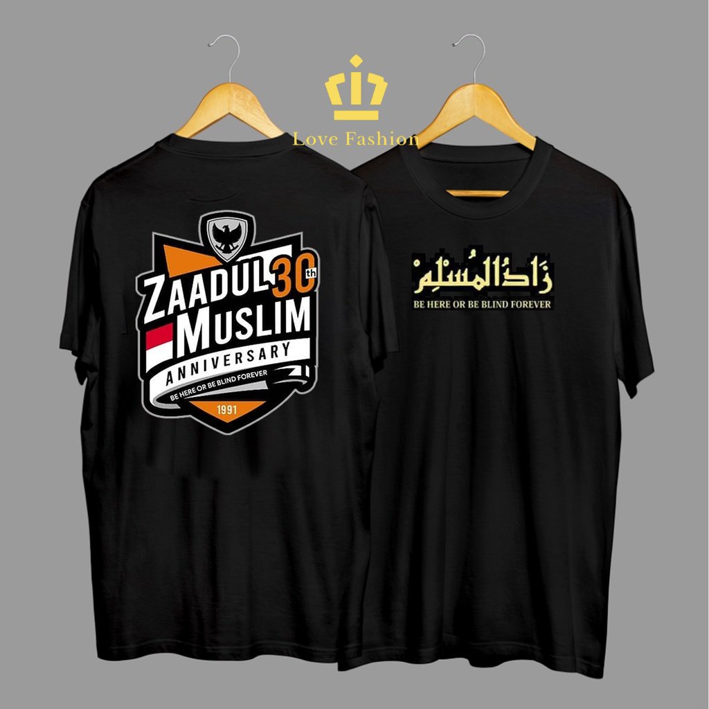 Kaos Tshirt Baju Distro Zaadul Muslim Habib Alwi Assegaf Bukit Duri Premium Terbaru