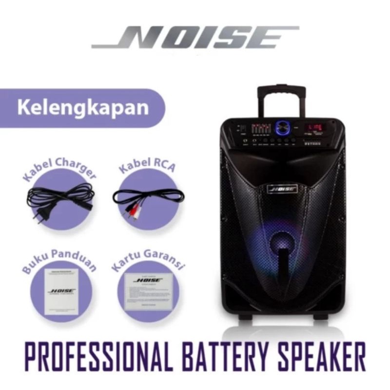 Speaker Portable Noise 899V / 899 V 15 Inch Bluetooth Wireless Original