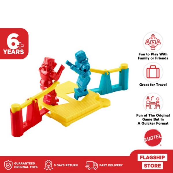 

Rock'em Sock'em Jual Lucha Boxeadores Games Robots Fun Fast Diskon Mattel