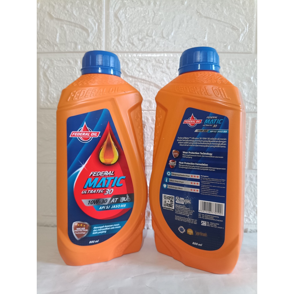 OLI FEDERAL MATIC ULTRATEC 30 800ML