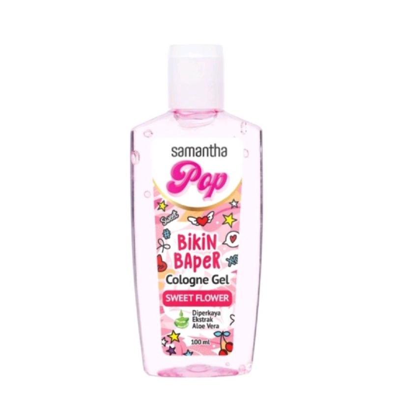 SAMANTHA POP COLLAGEN GEL PARFUM COLOGNE GEL ALOE VERA