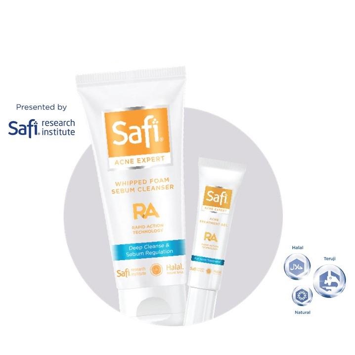 Safi Acne Expert Sebum Cleanser & Spot Gel Package
