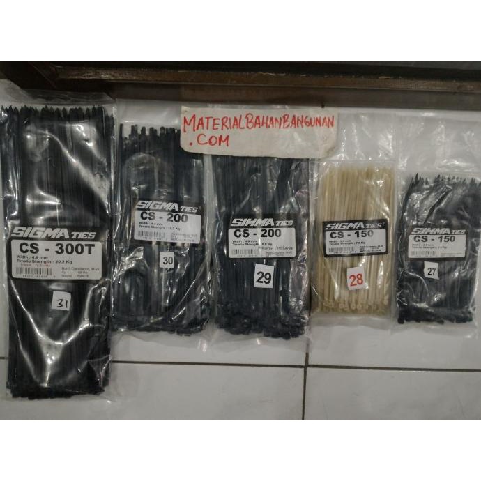 

kabel tis SUPER KUAT BEBAN 15,2 kg panjang 20 cm lebar 4,8 mm citrab44 Ayo Beli