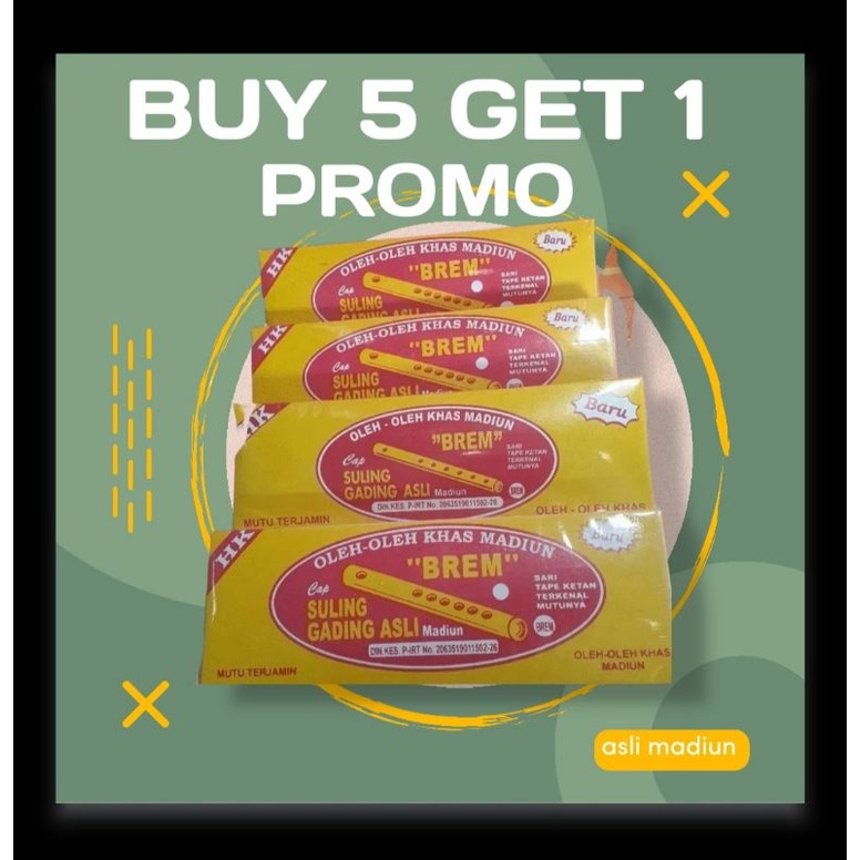 

BREM SULING GADING BUY 5 GET 1