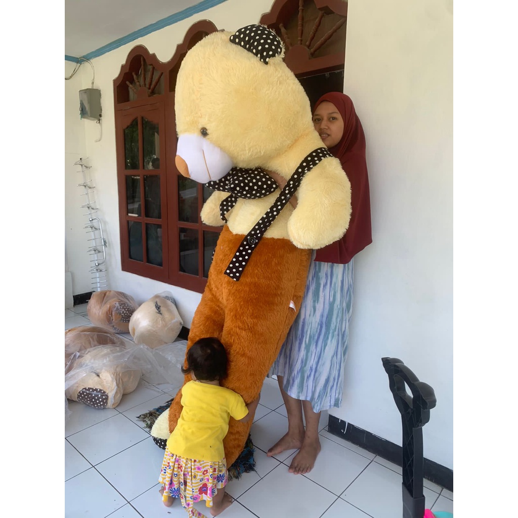 SNI ! Boneka Beruang Jumbo 2 Meter Teddy Bear Besar 2m Taddy Bear besar jumbo big lucu kado untuk pacar