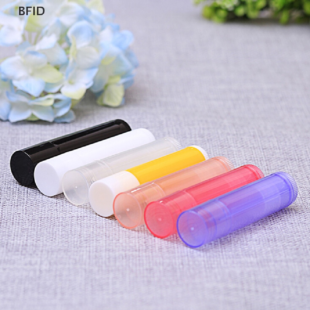 [BFID] 10pcs 5g 7warna Tabung Bibir lip balm Wadah Kosong Wadah Kosmetik [ID]