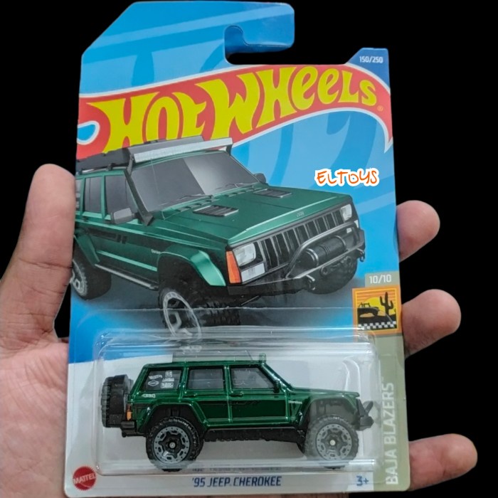 Hotwheels 95 Jeep Cherokee #Bergaransi