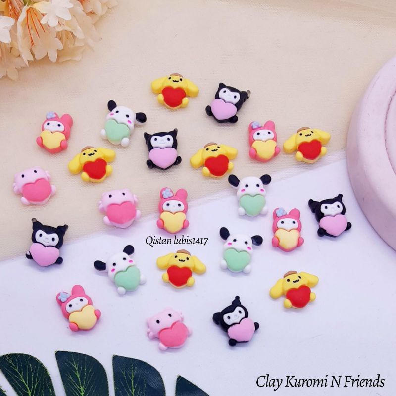 Clay Kuromi,Melody N Friends Kemasan 50pcs,dan100 pcs