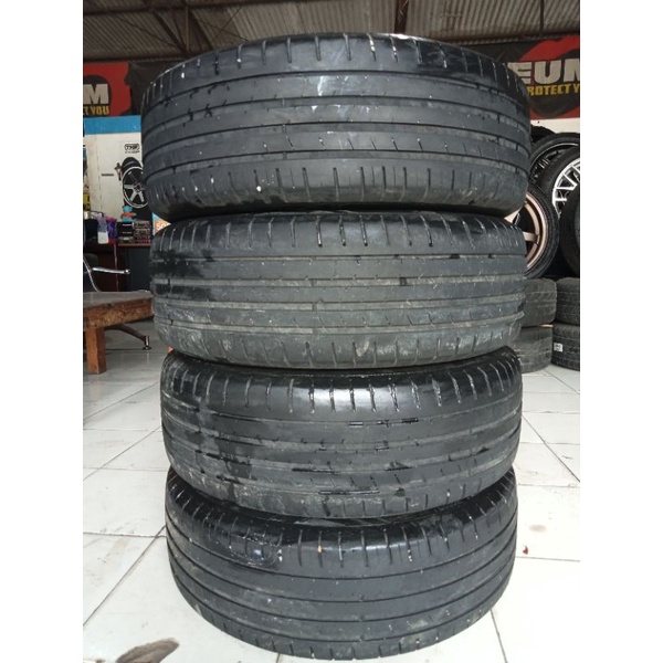 pelek mobil copotan new baleno ring  16 lebar 6 et 50 pcd 4x100 + ban apollo 195 55 R16