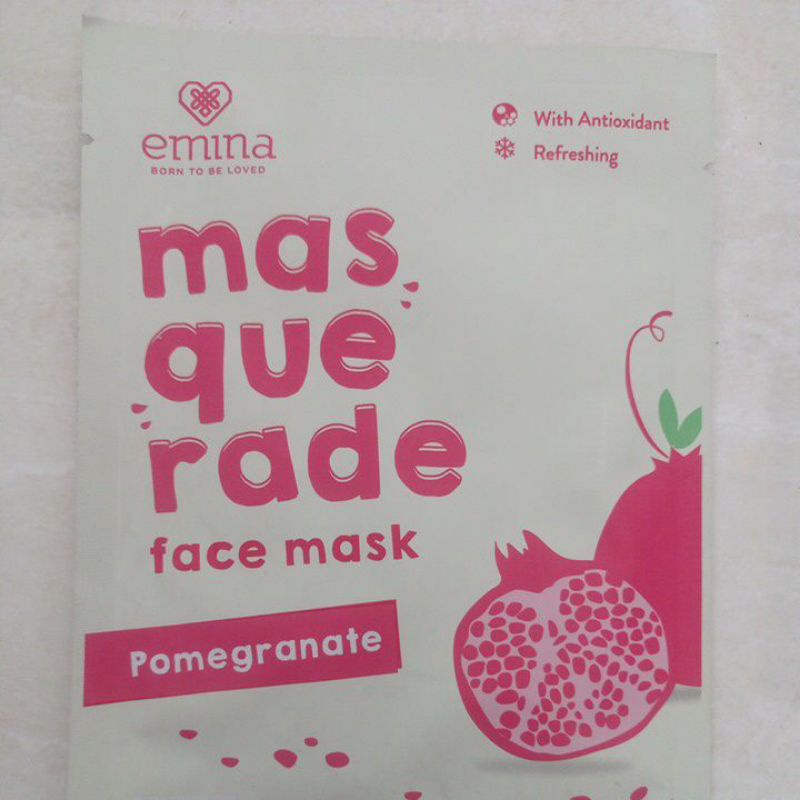 Emina Face Mask Pomegranate