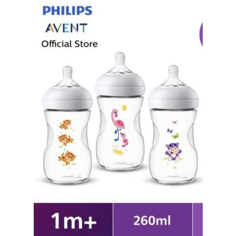 Avent Botol Natural 260ml PUTIH Single New Design