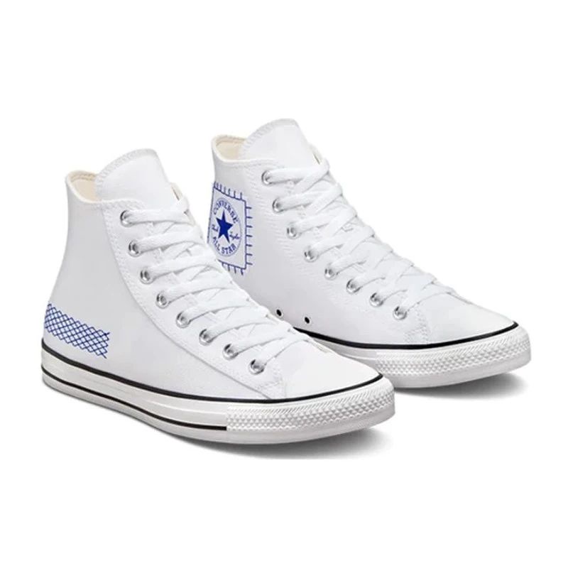 Sepatu Sneakers Pria CONVERSE CT AS High Denim Desert White Original A00779C