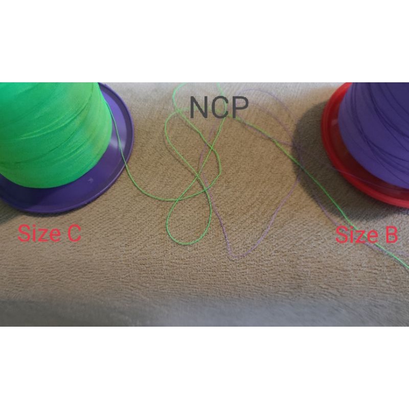 Benang NCP Size B / 100 D (0.18 mm) Original Import Wraping Asist Hook Joran Dll