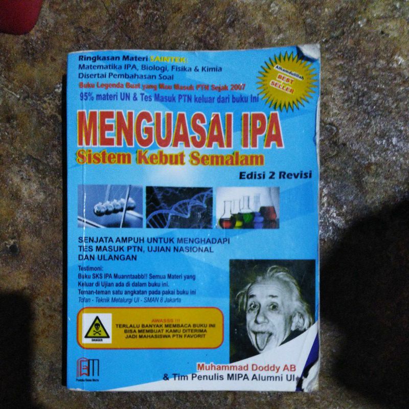 BUKU SKS SAINTEK (SISTEM KEBUT SEMALAM) EDISI 2 REVISI BUKU MENGUASAI IPA SISTEM KEBUT SEMALAM SBMPN
