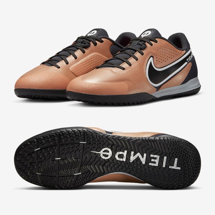 SEPATU FUTSAL NIKE REACT LEGEND 9 PRO IC GREY ORIGINAL