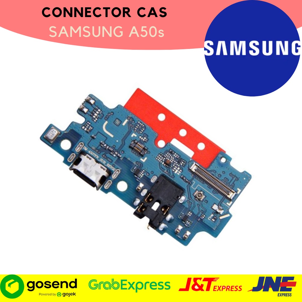 Konektor colokan cas Samsung A50s bergaransi