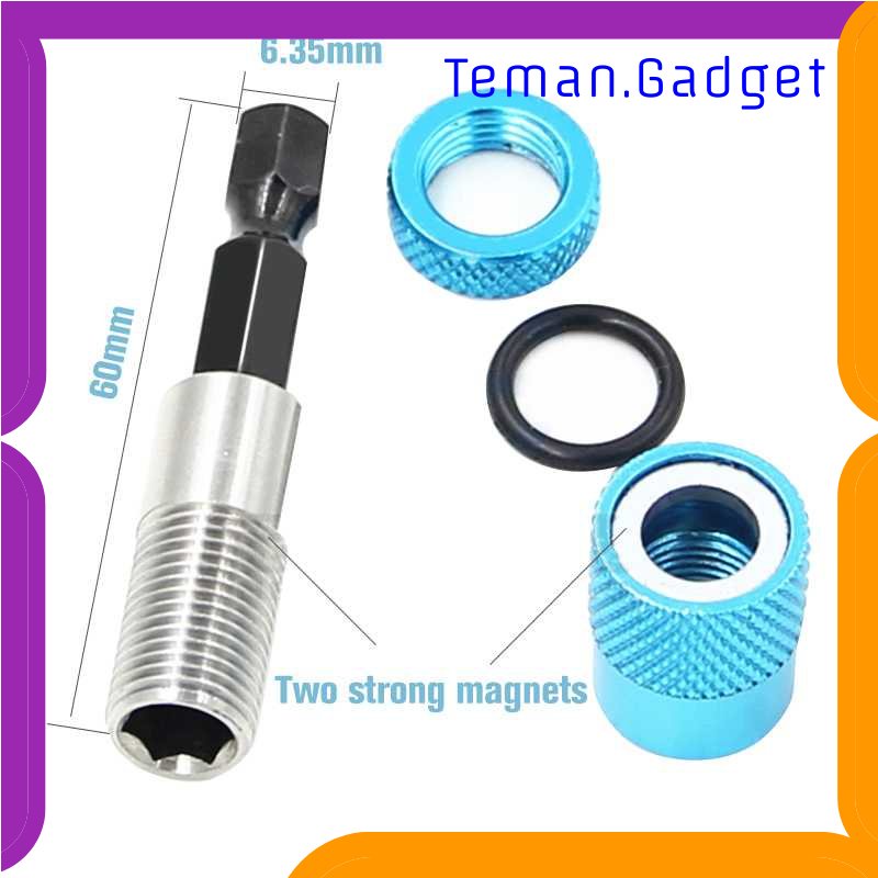 TG-PKK Adapter Extender Obeng Hexagon Magnetik Shank 1/4 Inch