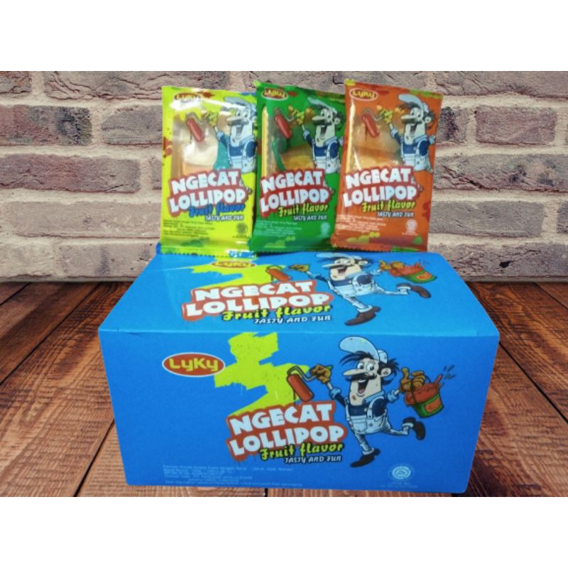 

Permen Ngecat Lollipop Isi 24 pcs