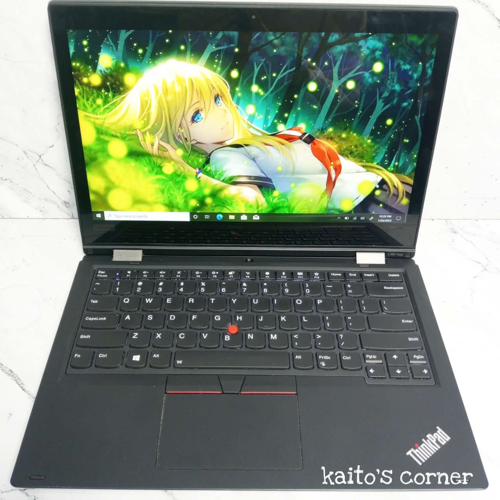 LAPTOP LENOVO 2 IN 1 THINKPAD YOGA L380 CORE I5/I7 GEN 8 + STYLUS PEN - LAYAR 13 INCH MURAH DAN BERGARANSI !!