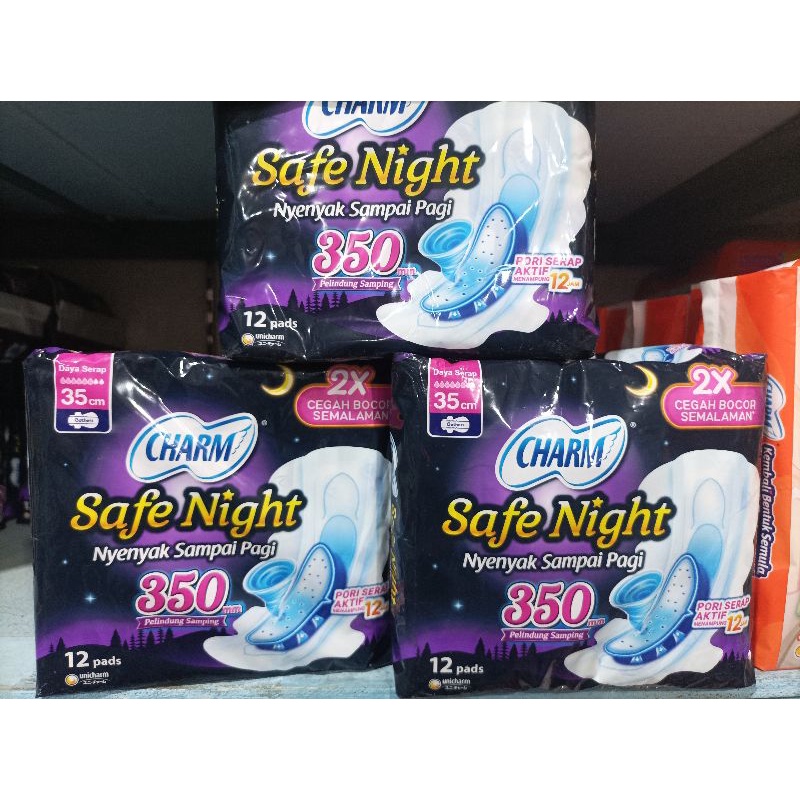 Charm safe night 35'cm