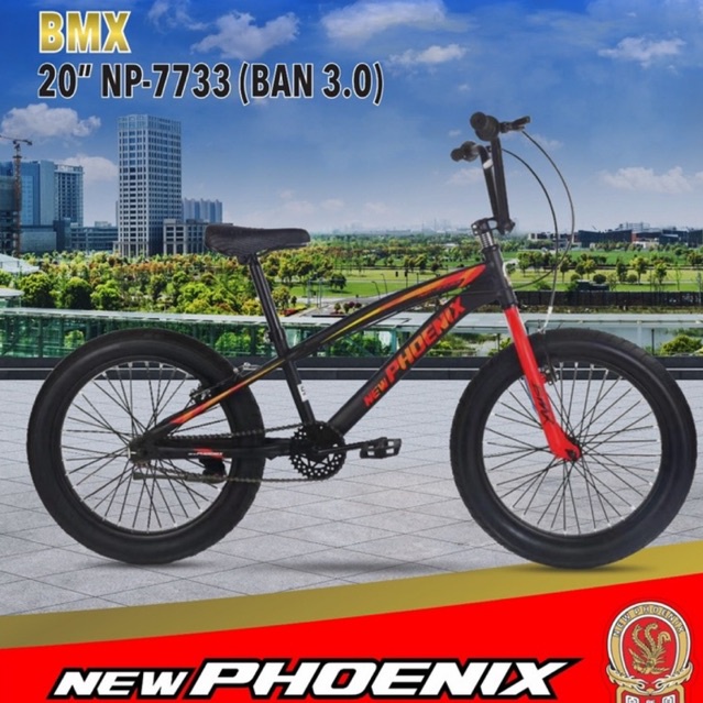 PROMO Sepeda BMX Anak 20 New Phoenix 7733 Ban Pompa 3.0