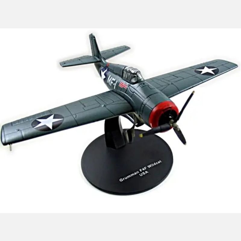 Deagostini 1/72 diecast Aircraft Grumman F4F Wildcat USA  Air Force Year 1942