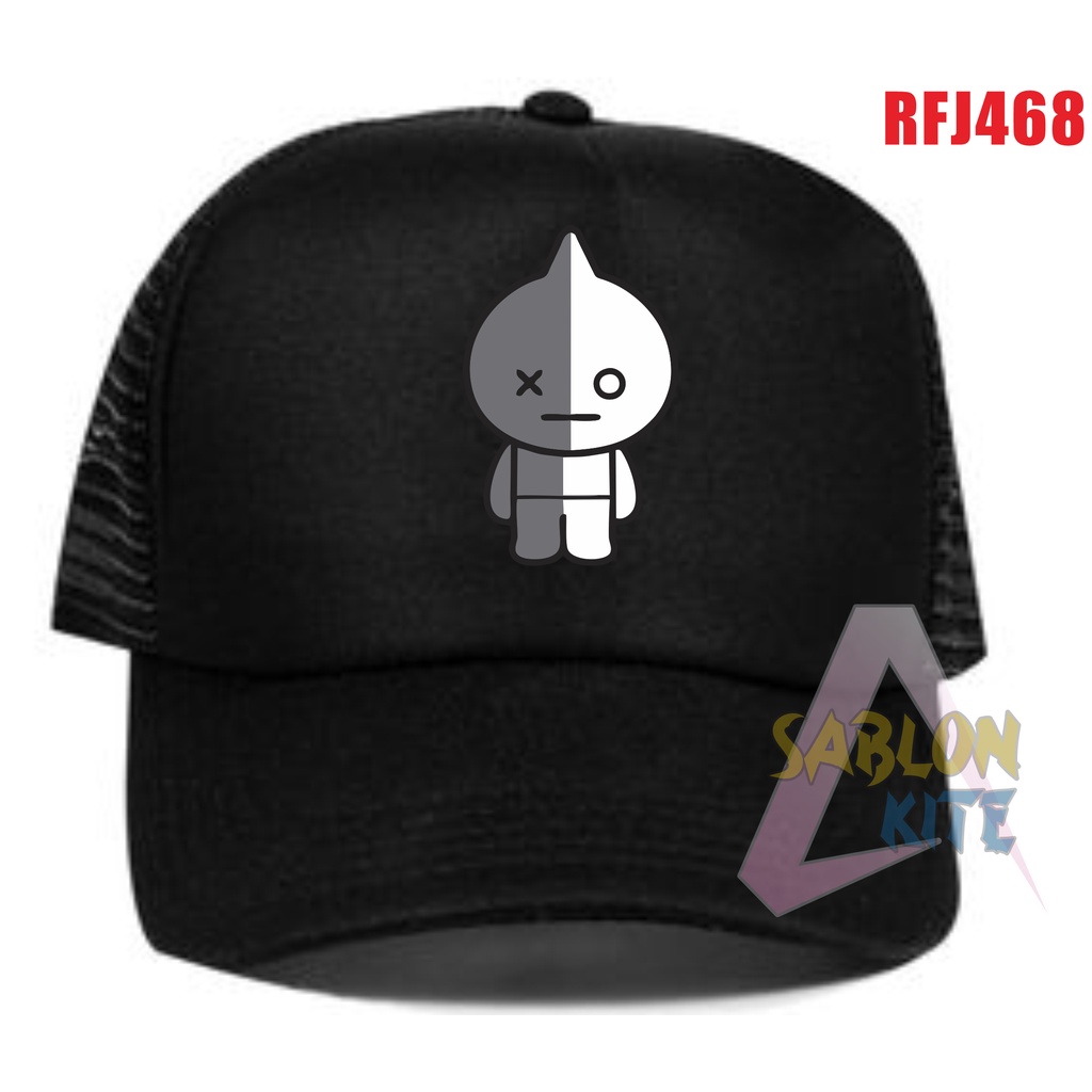 Topi Trucker Kpop tata chimmy cooky mang koya rj shooky RFJ468