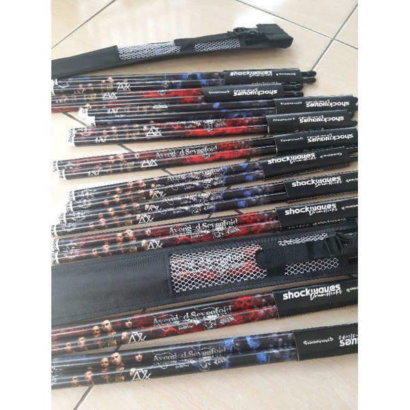 Stik Stick Drum Motif A7X Avenged Sevenfold Full Colour