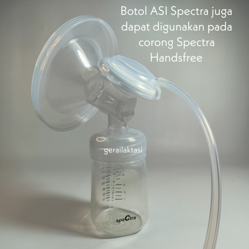 SPECTRA BOTOL SUSU ASI 160ml PP - SPECTRA MILK STORAGE BOTTLE - BOTOL UNTUK POMPA ASI SPECTRA