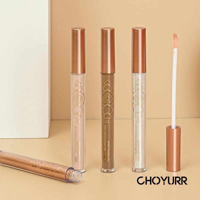 【COD】Liquid Glitter Concealer Glitter Full Cover Make Up 4 Warna Waterproof Concealer Liquid Concealer Glitter Concealer High Light Brightens-CH