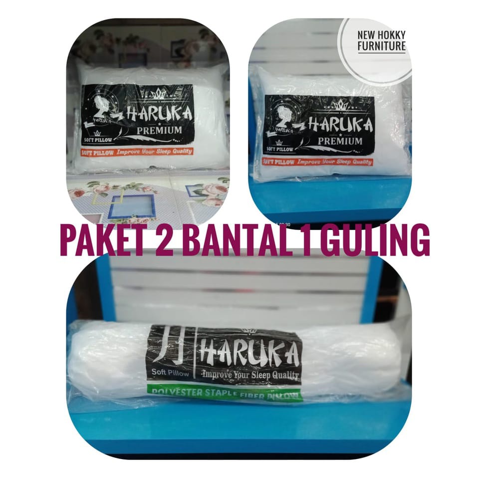 HARUKA- Bantal/Guling Hotel Premium Original BANTAL EMPUK