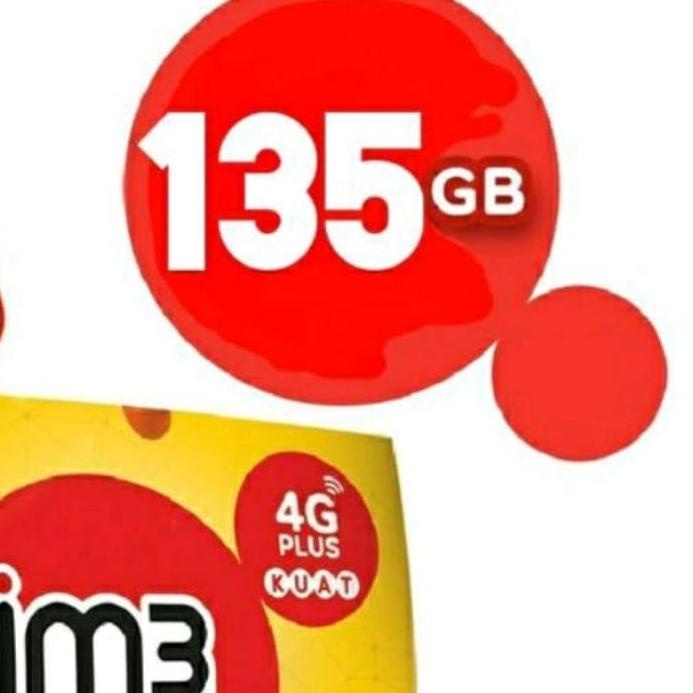 Termurah ✔️⭐ perdana kuota internet indosat 90 gb masa aktif 3 bulan ( note* bukan 135gb)