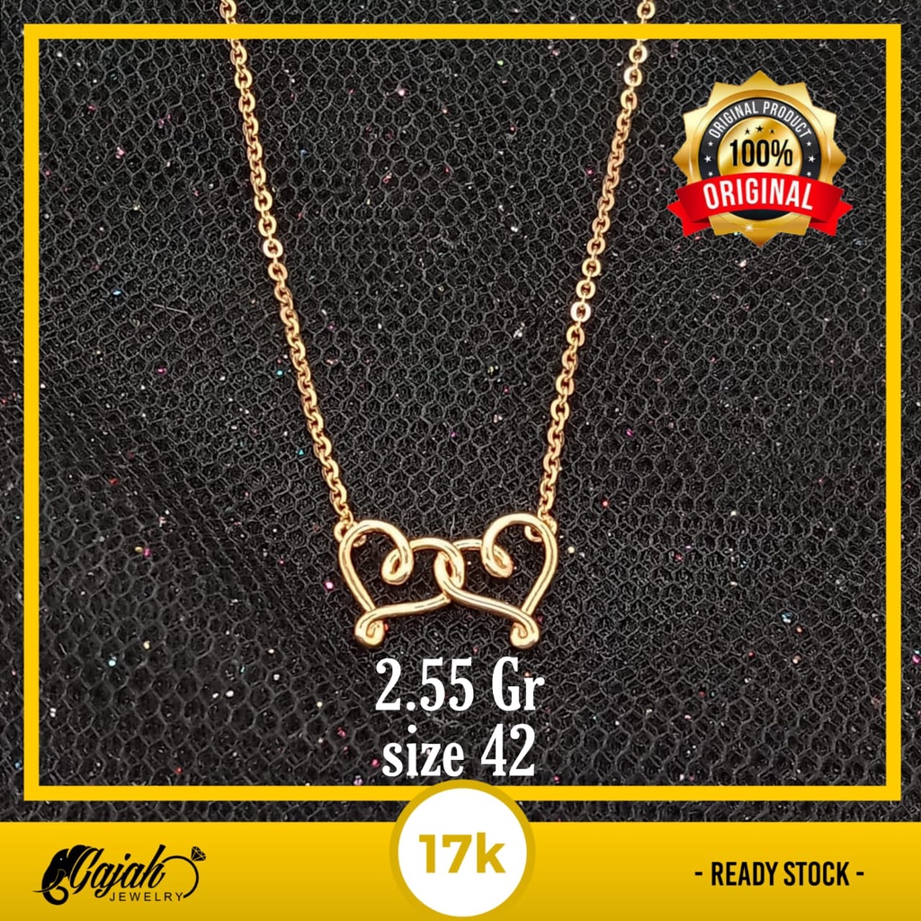 Kalung Emas 17K - 2.55 gr Kadar 750 - 267