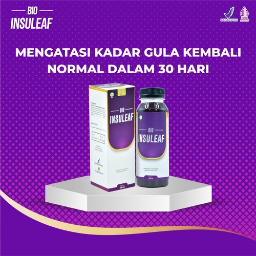 

BIO INSULEAF SOLUSI UNTUK PENYAKIT DIABETES DAN KENCING MANIS 250 ML