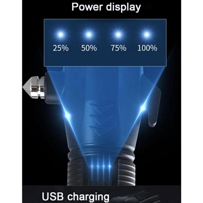 Update senter led super terang lampu senter camping senter led super terang jarak jauh 65000 lumens 