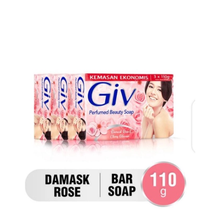 GIV Sabun Batang 110gr (isi 3 pcs)