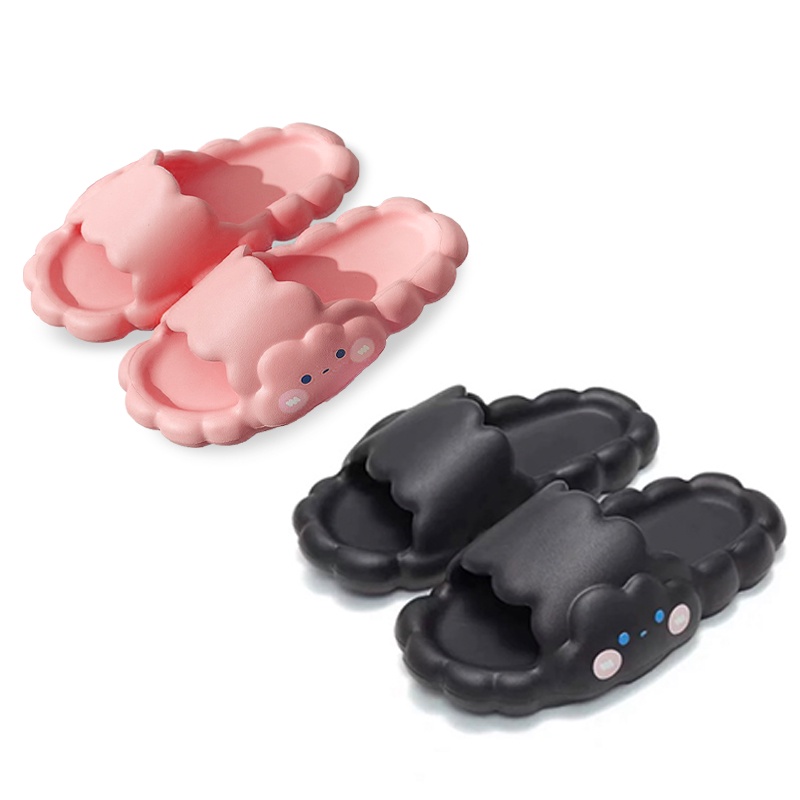 Mini Yoko Sandal awan wanita lucu import Sendal jelly wanita karet terbaru Sandal selop rumah murah anti slip empuk EVA Sandal kamar mandi