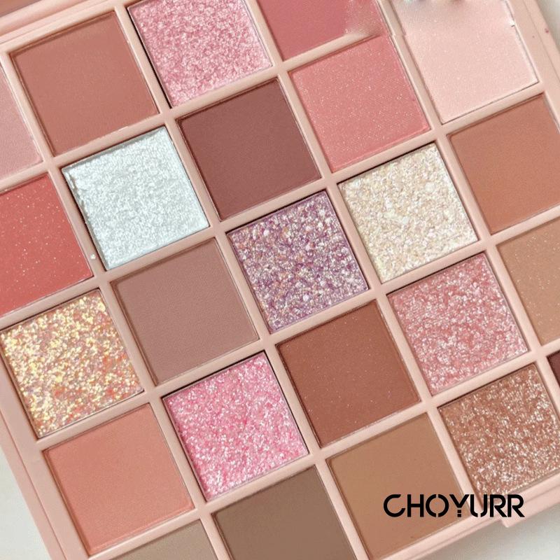 【COD】Eyeshadow Palette 25 Warna Eyeshadow Palette Pearlescent Matte  Waterproof Tahan Lama Korea Original Import Makeup-CH