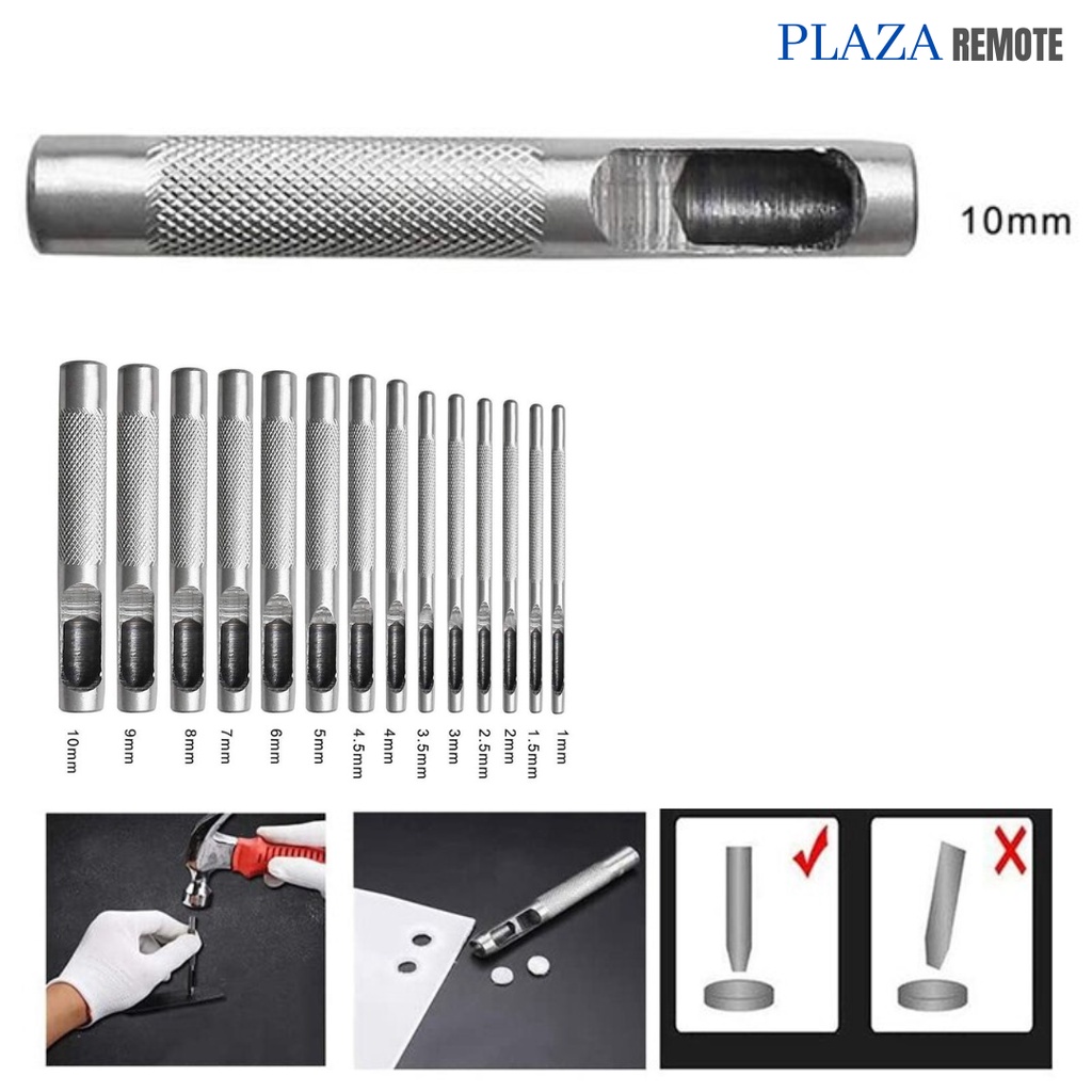 

PELUBANG PEMBOLONG SABUK KERAJINAN KULIT PLONG KULIT HOLLOW PUNCH 10MM
