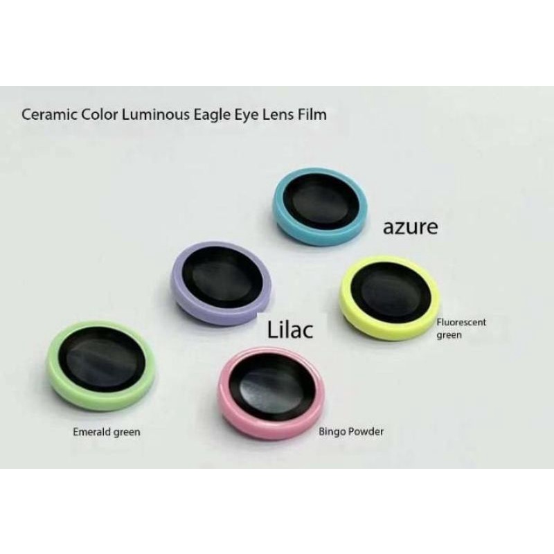 DY Pelindung Lensa Camera Tempered Glass Luminous Glow In The Dark For Iphone 11 11 Pro 11 Pro Max