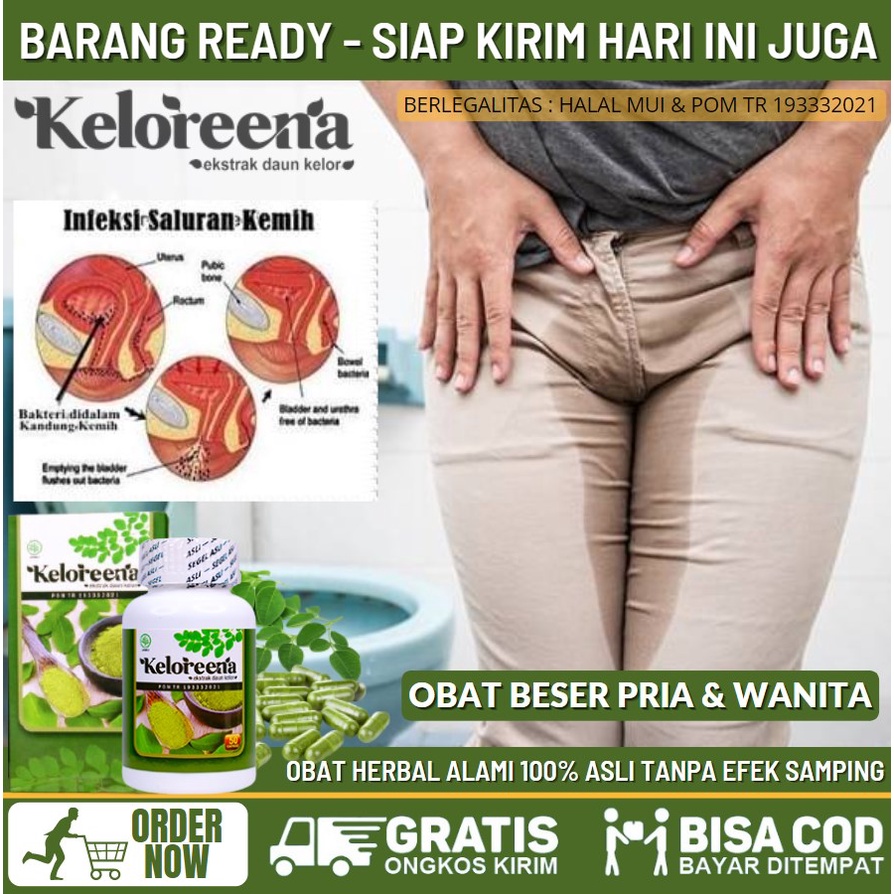 Obat Herbal Sering Ngompol, Obati Infeksi Saluran Kencing Pria & Wanita, Jamu Anyang Anyangan, Obat 