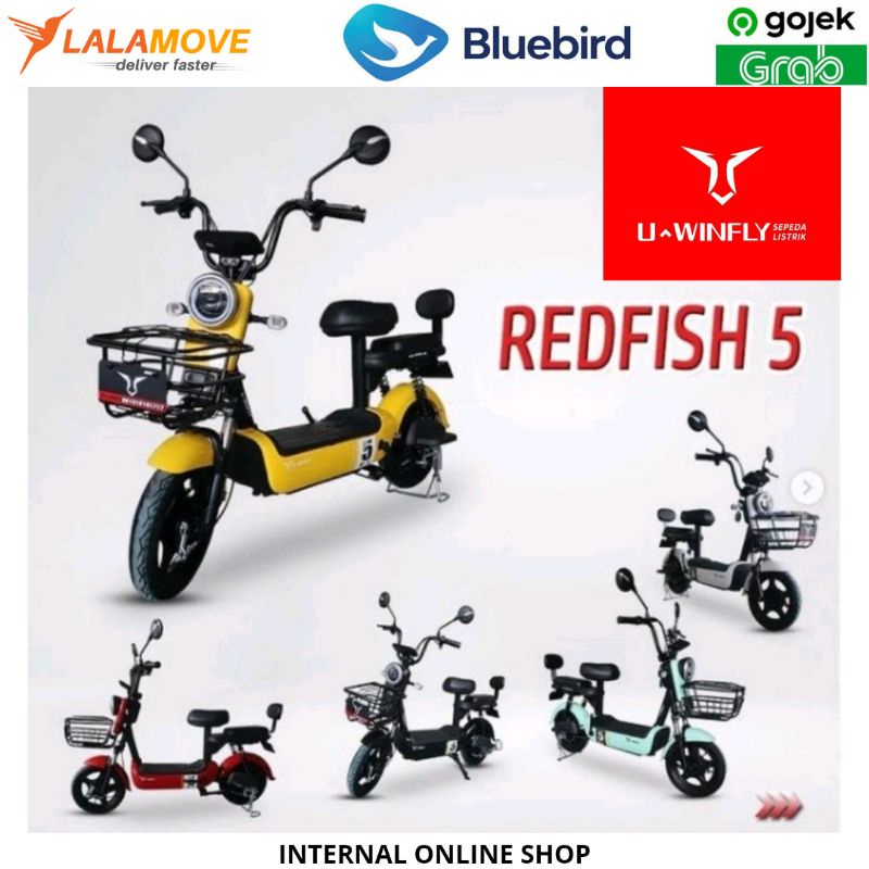 Sepeda Listrik Uwinfly Redfish RF5 Garansi Resmi