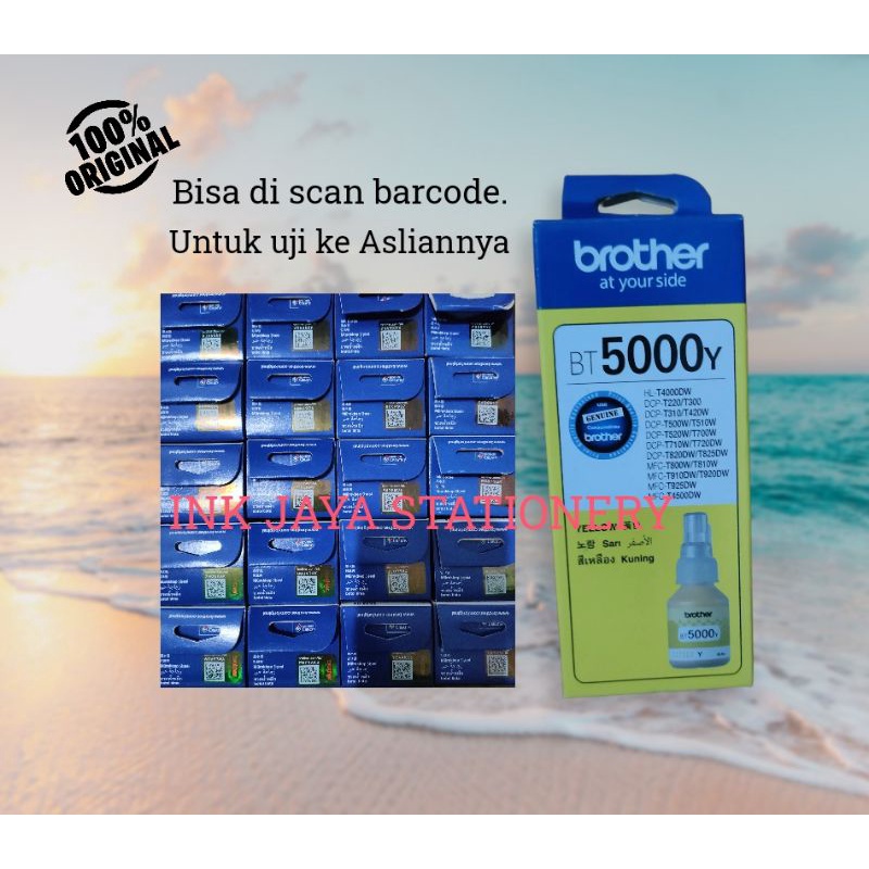 Original Tinta Brother BT 5000 / BT5000 Yellow