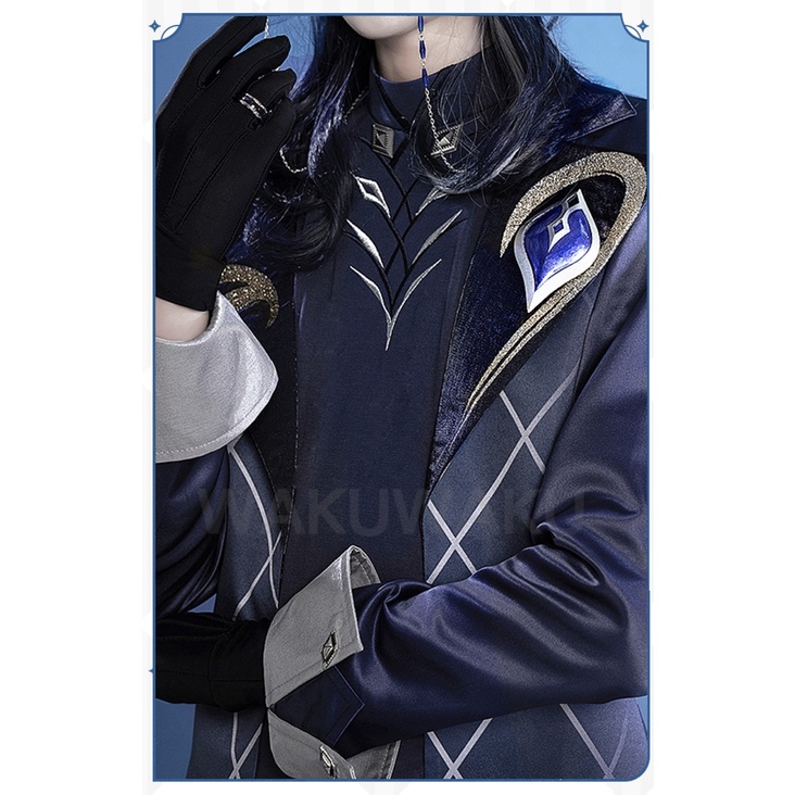 PRE-SALE Game Genshin Impact Fatui Harbinger Regrator Pantalone Cosplay Costume Uniform Cosplay Pantalone